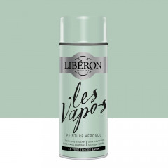 Peinture aérosol LIBÉRON Les Vapos Satin Le Vert Tendre - 400ml