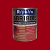 RIPOLIN Peinture Abribois Protection Extrême Rouge Satin