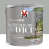 Peinture bois V33 Couleurs d'ICI Gris soyeux - 2L
