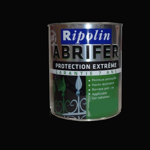 RIPOLIN Peinture Abrifer Protection Extrême Noir Mat
