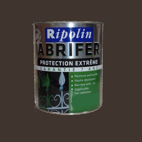 RIPOLIN Peinture Abrifer Protection Extrême Brun Normandie Brillant