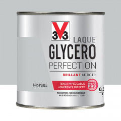 Laque Glycéro Perfection V33 Brillant Gris perle - 0,5L