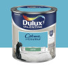 Peinture multi-supports Dulux Valentine Crème de Couleur Satin Bleu Caraïbes - 0,5L