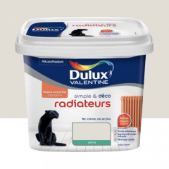 Peinture Radiateurs Dulux Valentine Simple & Déco Lin clair - 0,5L