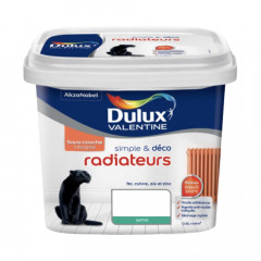 Peinture Radiateurs Dulux Valentine Simple & Déco Blanc - 0,5L