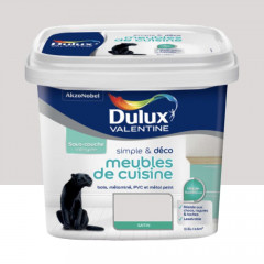 Peinture Meubles de cuisine Dulux Valentine Simple & Déco Fleur de sel - 0,5L