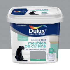 Peinture Meubles de cuisine Dulux Valentine Simple & Déco Gris city - 0,5L