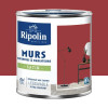 Peinture Murs, Boiseries, Radiateurs RIPOLIN Satin Rouge profond - 0,5L