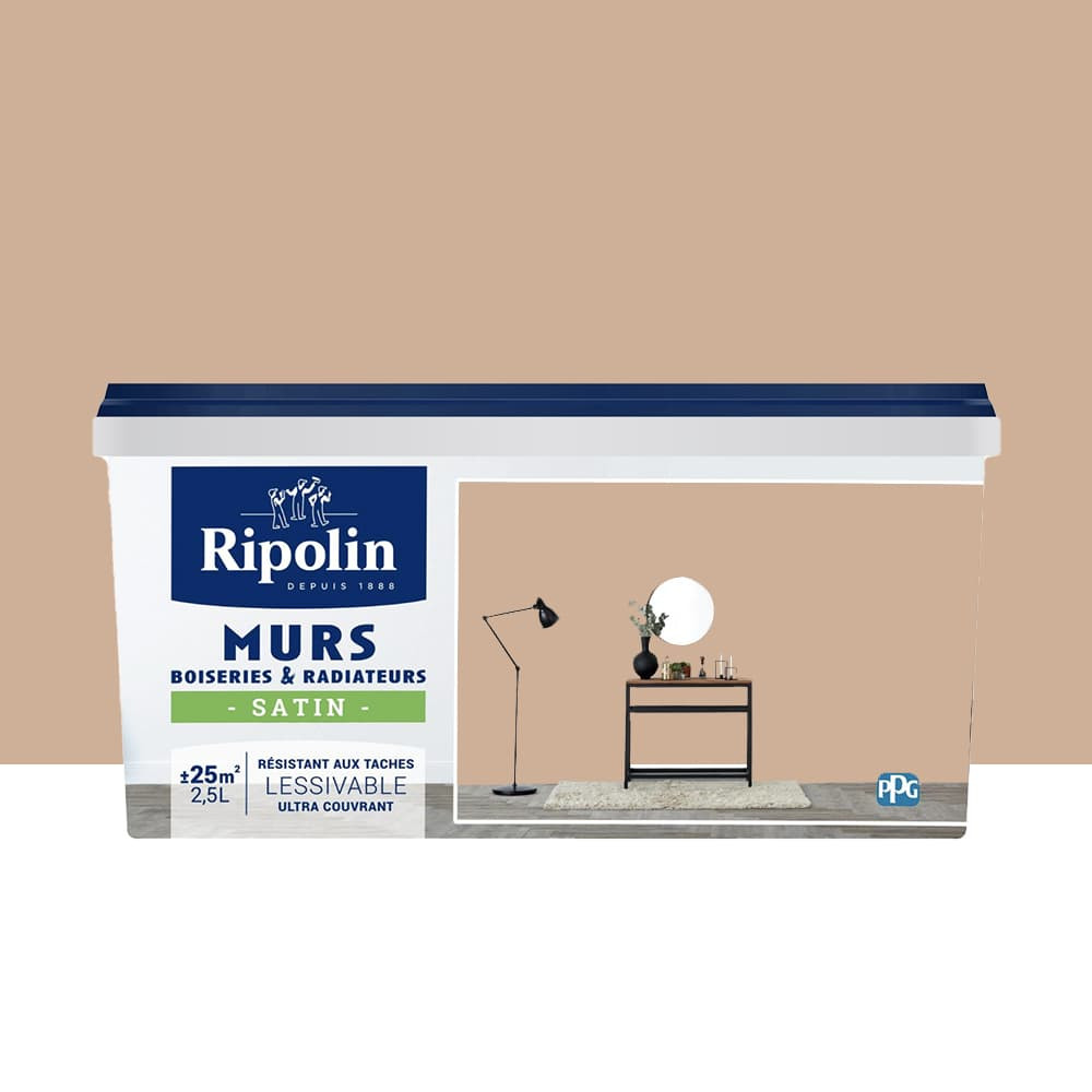 Peinture Murs, Boiseries, Radiateurs RIPOLIN Satin Gold Manosque - 2,5L Peinture Murs, Boiseries, Radiateurs RIPOLIN Satin Gold Manosque - 2,5L
