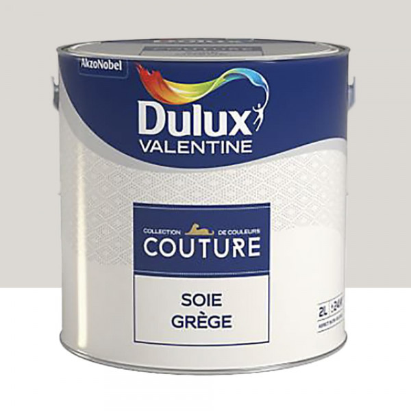 Peinture Dulux Valentine Couture Soie grège - 2L