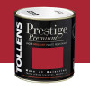Peinture acrylique TOLLENS Prestige Premium Laqué Brillant Rouge passion - 0,5L