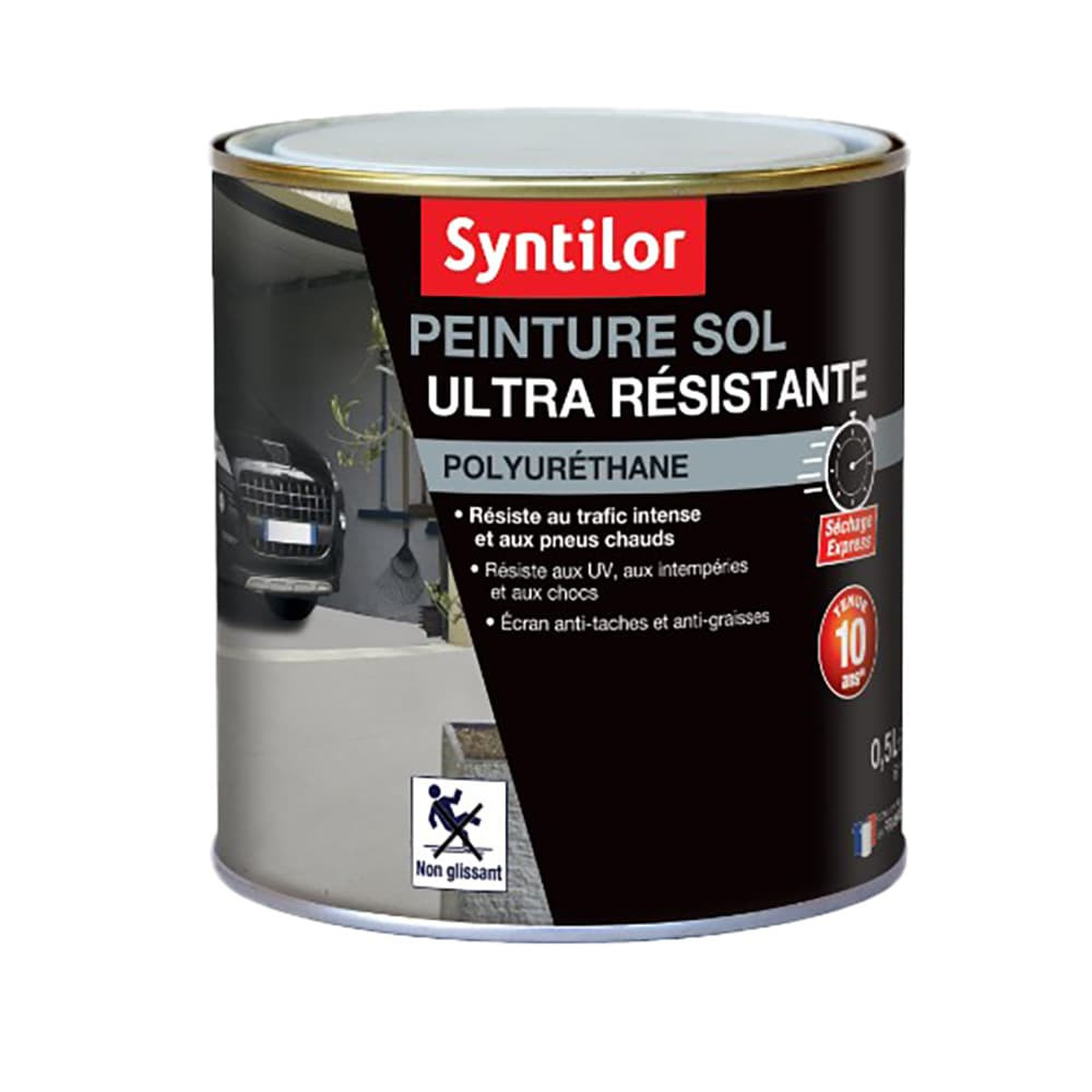 Peinture Sol Ultra Résistante SYNTILOR Blanc - 0.5l