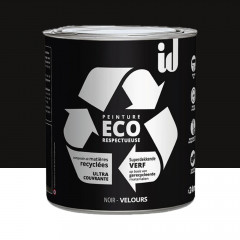 ID Peinture Eco Noir- 0.5l