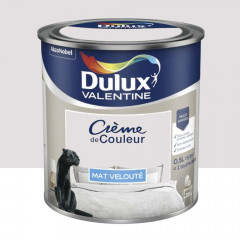 Peinture multi-supports Dulux Valentine Crème de Couleur Mat velouté Gris Tendance
