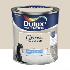 Peinture multi-supports Dulux Valentine Crème de Couleur Finition Mat Caravane des Sables - 0,5L