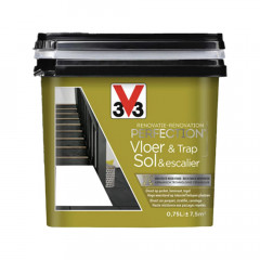 Peinture Rénovation Perfection Sol & Escalier V33 Blanc - 0,75L