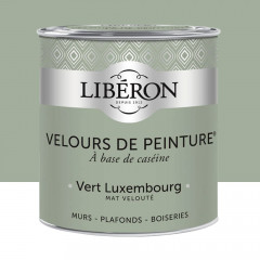 Peinture LIBÉRON Velours de Peinture Vert Luxembourg 0,5L
