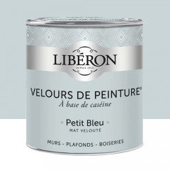 Peinture LIBÉRON Velours de Peinture Petit Bleu 0,5L