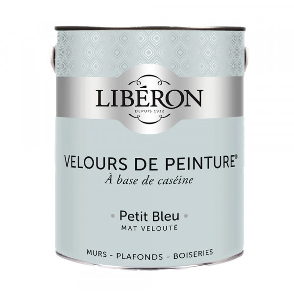 Peinture LIBÉRON Velours de Peinture Petit Bleu 2,5L