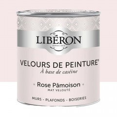 Peinture LIBÉRON Velours de Peinture Rose Pamoison 0,5L