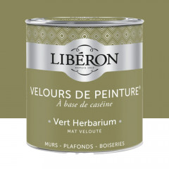 Peinture LIBÉRON Velours de Peinture Vert Herbarium 0,5L