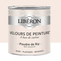 Peinture LIBÉRON Velours de Peinture Poudre de Riz 0,5L