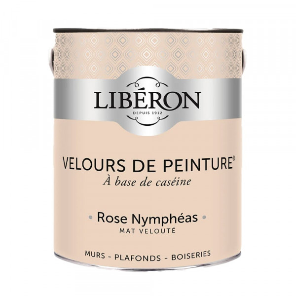 Peinture LIBÉRON Velours de Peinture Rose Nymphéas 2,5L