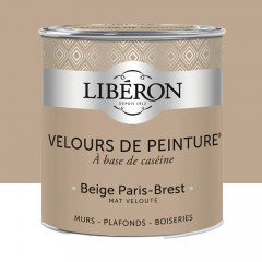 Peinture LIBÉRON Velours de Peinture Beige Paris-Brest 0,5L