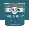 Peinture LIBÉRON Velours de Peinture Bleu paon 0,5L