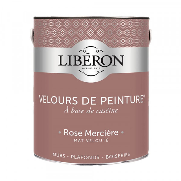 Peinture LIBÉRON Velours de Peinture Rose Mercière 2,5L