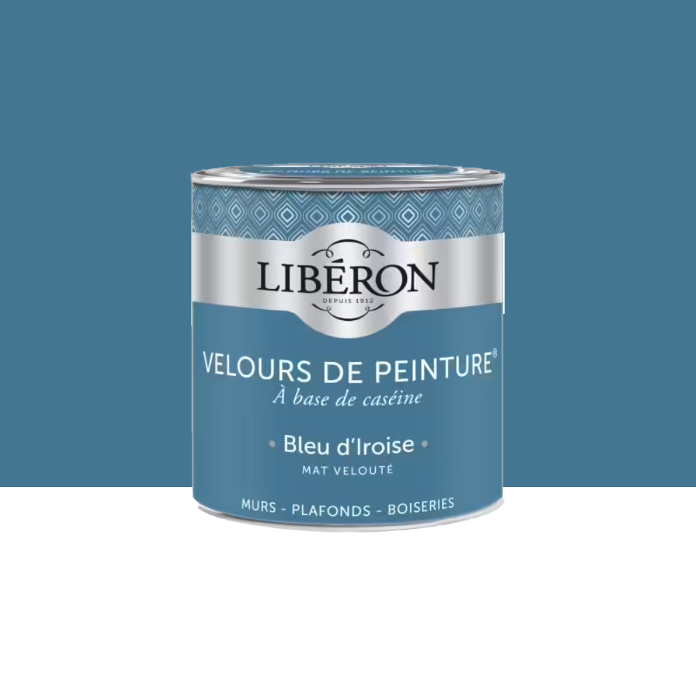 Peinture LIBÉRON Velours de Peinture Bleu d'Iroise pas cher