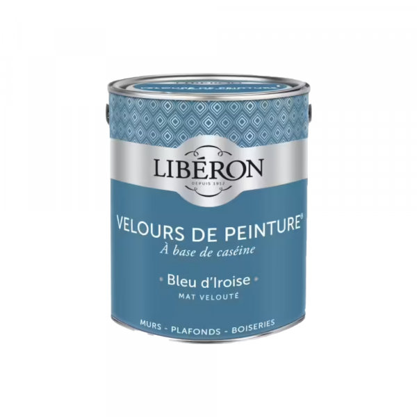 Peinture LIBÉRON Velours de Peinture Bleu d'Iroise 2,5L