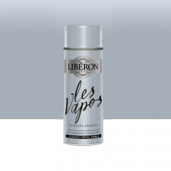 Peinture aérosol LIBÉRON Les Vapos Métal couleur Argent Métal Sablé