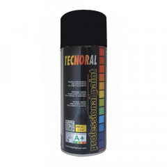 Bombe de peinture TECNORAL (Nespoli) Noir - 400ml