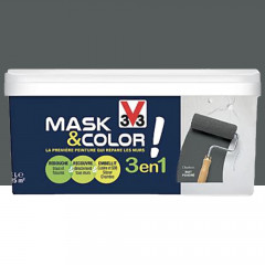 Peinture 3 en 1 V33 Mask & Color Charbon - 2,5L