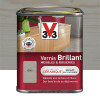 Vernis V33 Meubles et Boiseries Brillant Gris - 0,25L