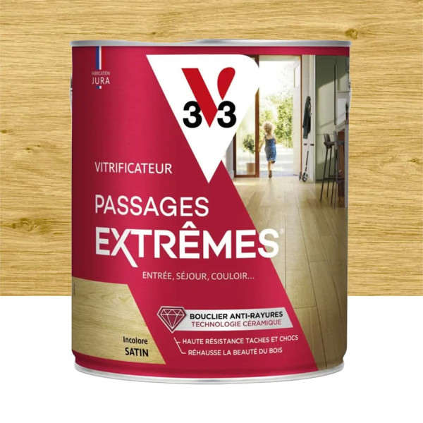 Vitrificateur Passages Extrêmes V33  Incolore satin - 2,5L