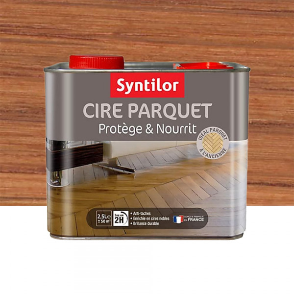 Cire parquet Syntilor Chêne clair - 2,5L