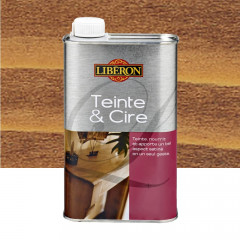 Teinte & Cire LIBÉRON Chêne moyen - 0,5L