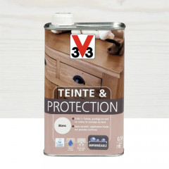 Teinte & Protection V33 Blanc - 0,5L