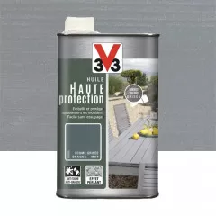 Huile Haute protection V33 Ecume grisée - 1L
