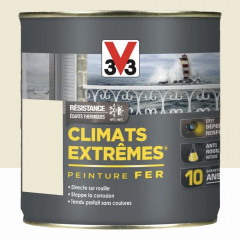 Peinture Fer V33 Climats Extrêmes Beige calcaire Brillant - 0,5L
