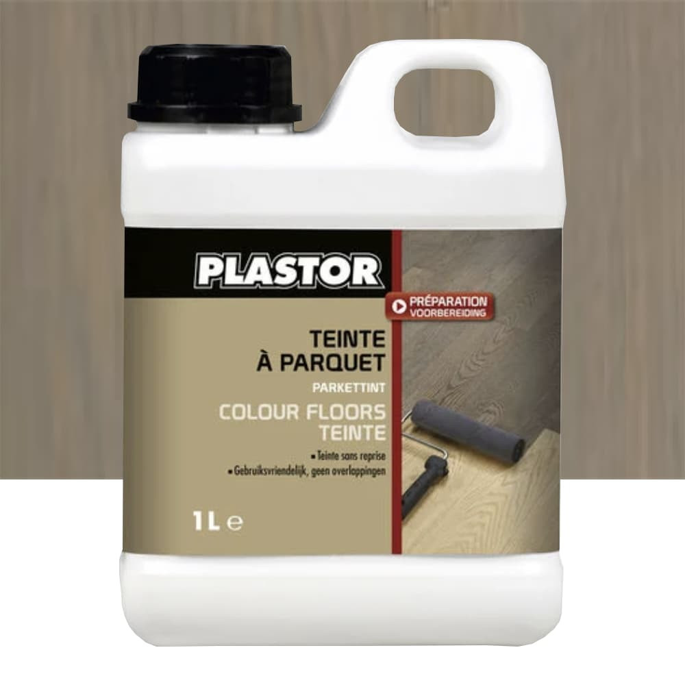 Teinte à parquet PLASTOR Colour Floors Teinte Gris vintage - 1L