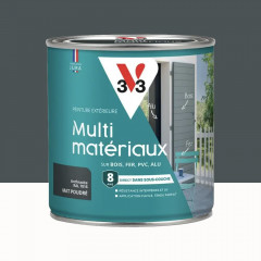 Peinture extérieure V33 Multi-matériaux Mat poudré Anthracite - 0,5L
