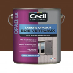 Lasure opaque Cécil OPAQ LX Terre de savane - 5L
