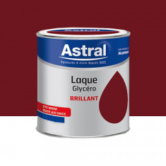 Laque Glycéro Brillante ASTRAL Rouge Carmin - 0,5L