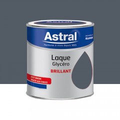 Laque Glycéro Brillante ASTRAL Anthracite - 0,5L