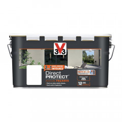 Peinture façade V33 Direct Protect Blanc - 2,5L