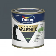 Laque satin Dulux Valentine Valénite Gris foncé - 0,5L