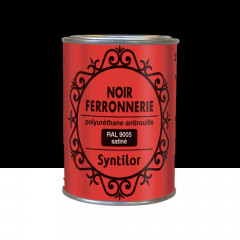 Peinture Ferronnerie SYNTILOR Satin Noir - 0,25L